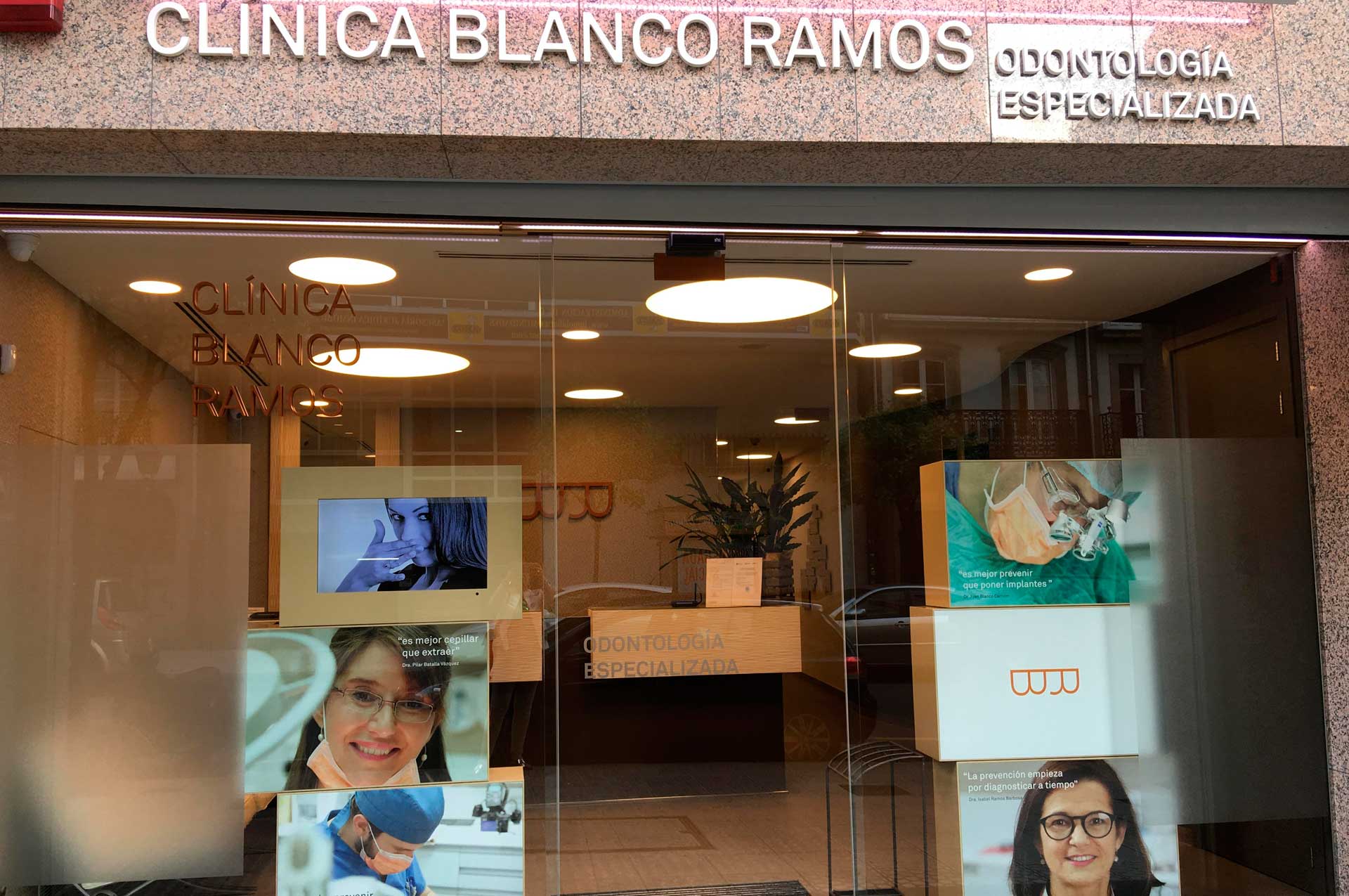 entrada clinica blanco ramos